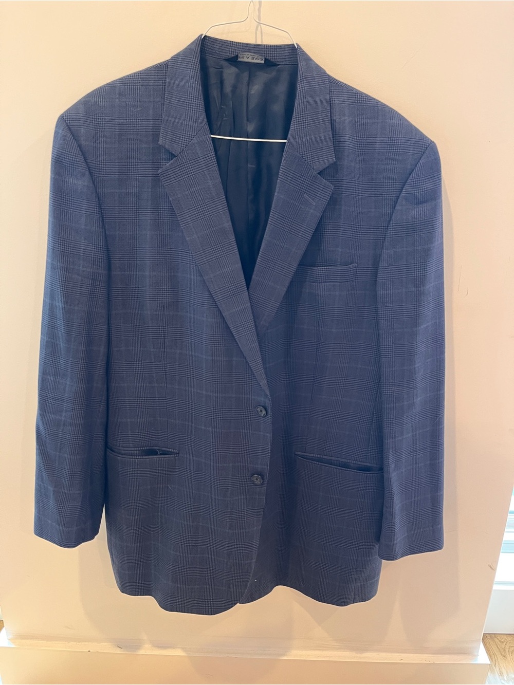 Jos. A. Bank Blue Plaid Men's Sport Coat